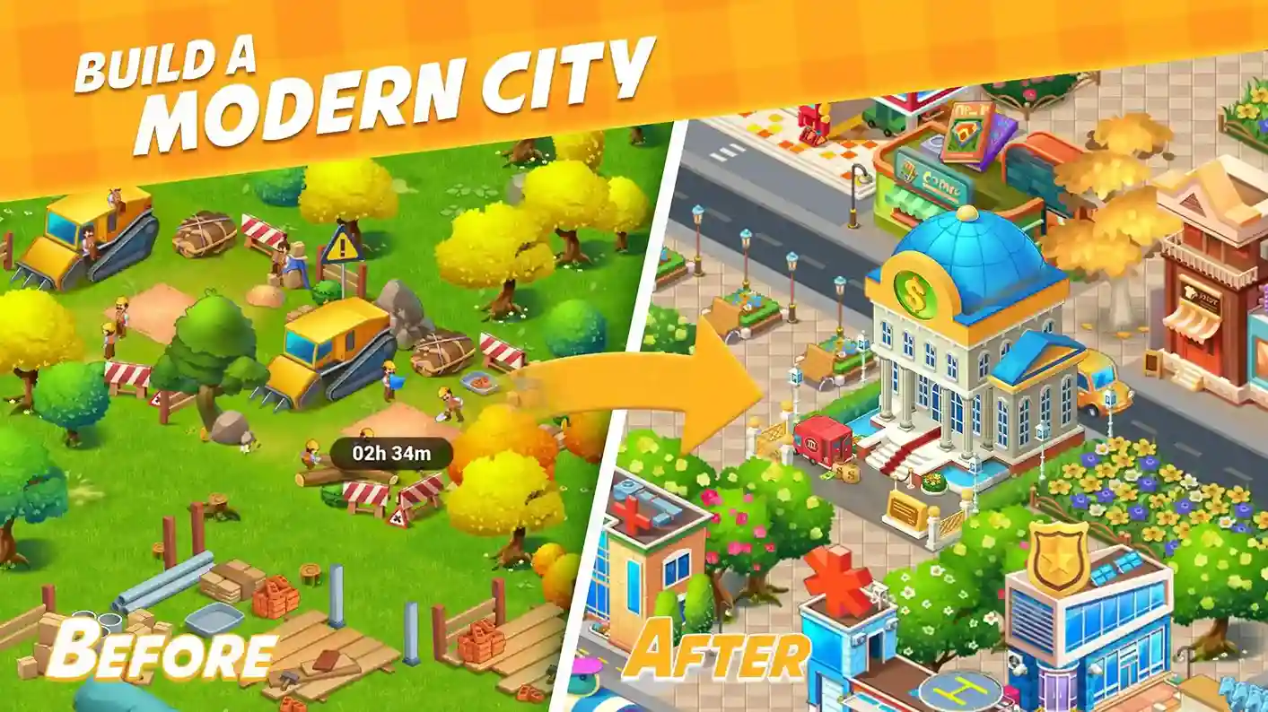 Features Of Farm City Mod Apk