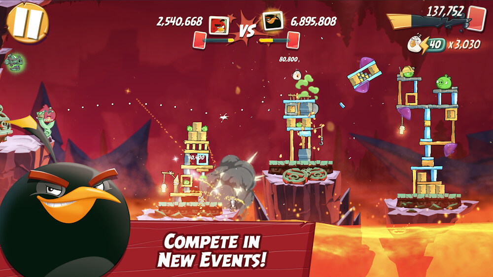 Angry Birds 2 Mod Apk Events